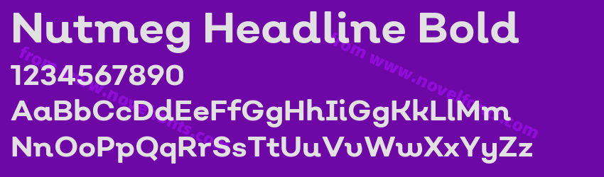 Nutmeg Headline BoldPreview Nutmeg Headline BoldPreview