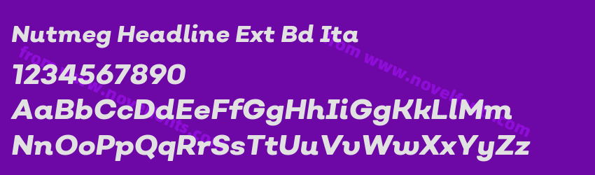 Nutmeg Headline Ext Bd ItaPreview Nutmeg Headline Ext Bd ItaPreview