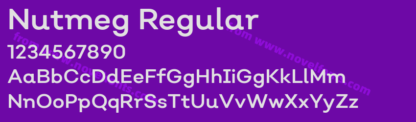 Nutmeg RegularPreview Nutmeg RegularPreview