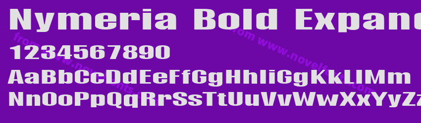 Nymeria Bold ExpandedPreview Nymeria Bold ExpandedPreview