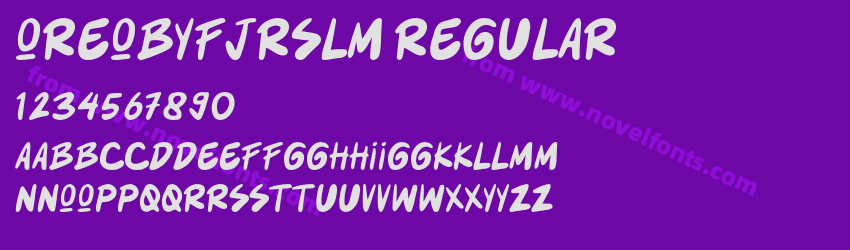 OREOBYFJRSLM RegularPreview OREOBYFJRSLM RegularPreview