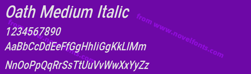 Oath Medium ItalicPreview Oath Medium ItalicPreview