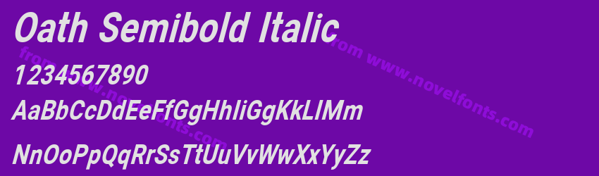 Oath Semibold ItalicPreview Oath Semibold ItalicPreview