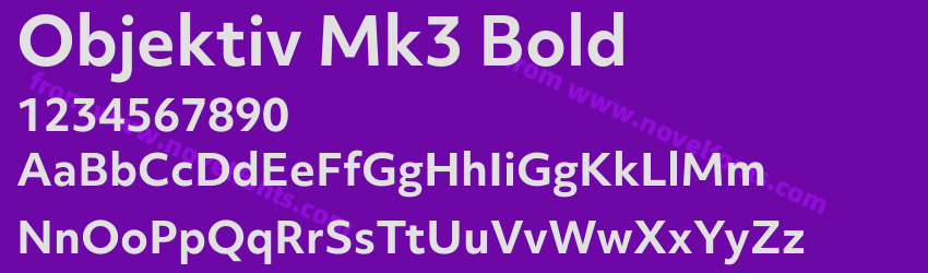 Objektiv Mk3 BoldPreview Objektiv Mk3 BoldPreview