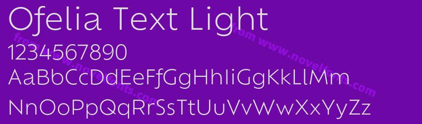 Ofelia Text LightPreview Ofelia Text LightPreview