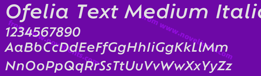 Ofelia Text Medium ItalicPreview Ofelia Text Medium ItalicPreview