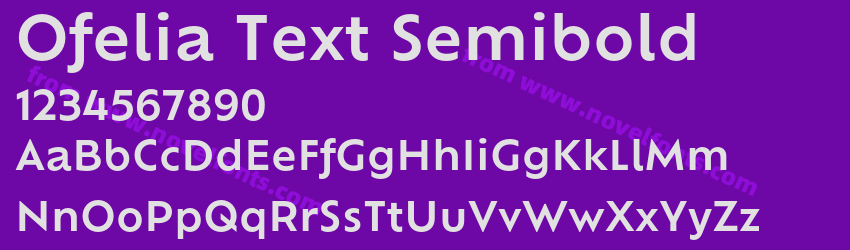 Ofelia Text SemiboldPreview Ofelia Text SemiboldPreview