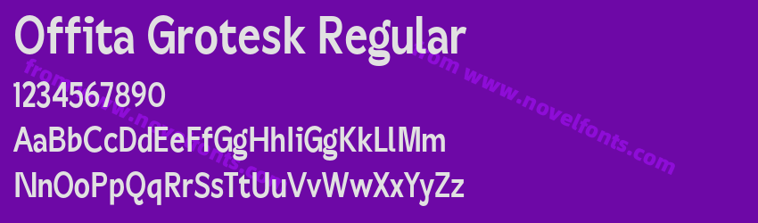 Offita Grotesk RegularPreview Offita Grotesk RegularPreview