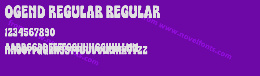 Ogend Regular RegularPreview Ogend Regular RegularPreview