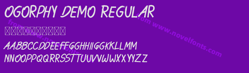 Ogorphy Demo RegularPreview Ogorphy Demo RegularPreview