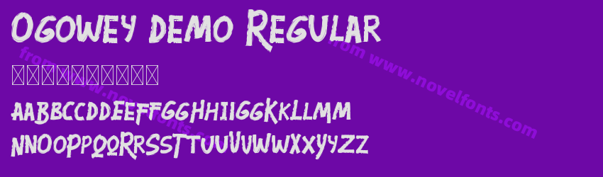 Ogowey Demo RegularPreview Ogowey Demo RegularPreview