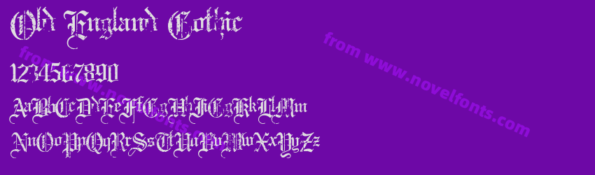Old England GothicPreview Old England GothicPreview