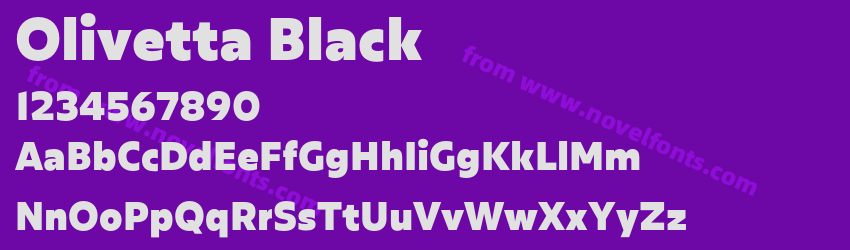 Olivetta BlackPreview Olivetta BlackPreview