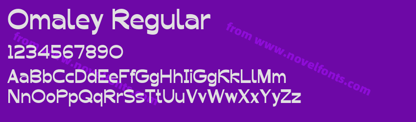 Omaley RegularPreview Omaley RegularPreview