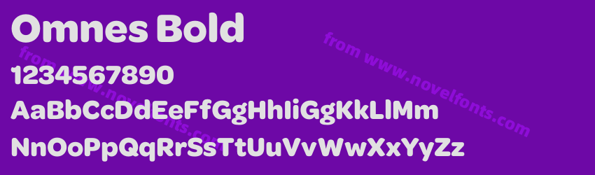Omnes BoldPreview Omnes BoldPreview