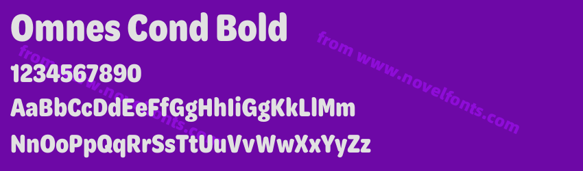 Omnes Cond BoldPreview Omnes Cond BoldPreview