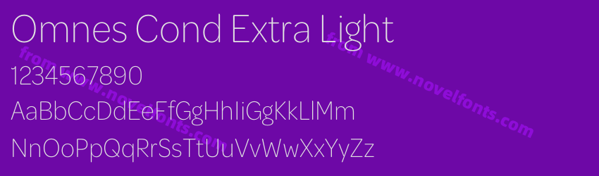 Omnes Cond Extra LightPreview Omnes Cond Extra LightPreview