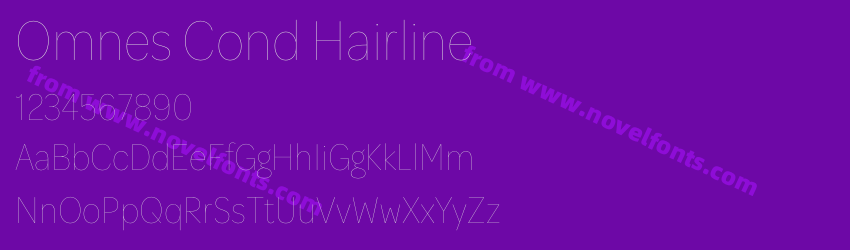 Omnes Cond HairlinePreview Omnes Cond HairlinePreview