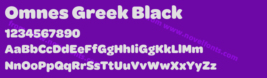 Omnes Greek BlackPreview Omnes Greek BlackPreview