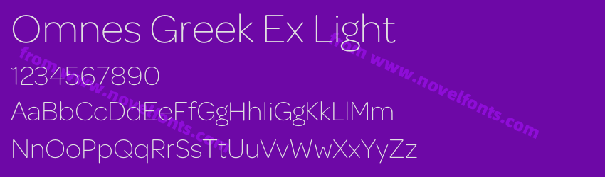 Omnes Greek Ex LightPreview Omnes Greek Ex LightPreview