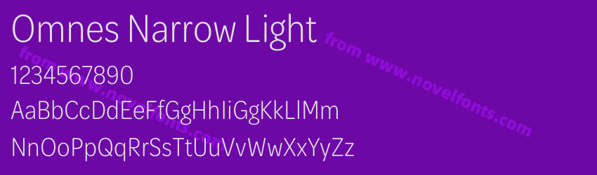 Omnes Narrow LightPreview Omnes Narrow LightPreview
