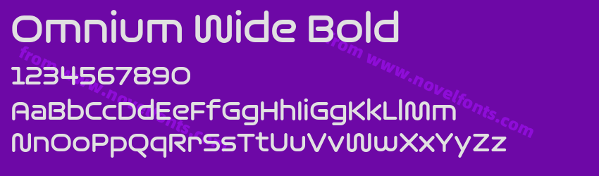 Omnium Wide BoldPreview Omnium Wide BoldPreview