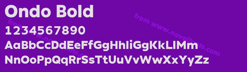 Ondo BoldPreview Ondo BoldPreview