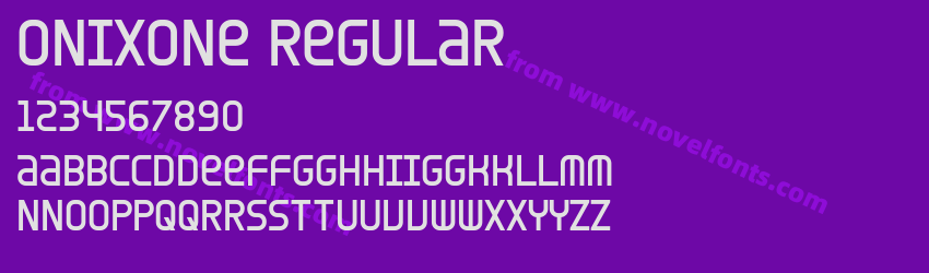 Onixone RegularPreview Onixone RegularPreview