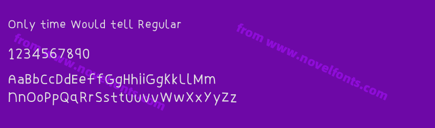 Only Time Would Tell RegularPreview Only Time Would Tell RegularPreview