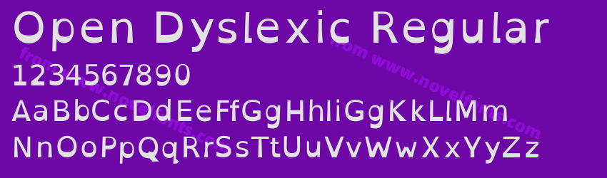 Open Dyslexic RegularPreview Open Dyslexic RegularPreview