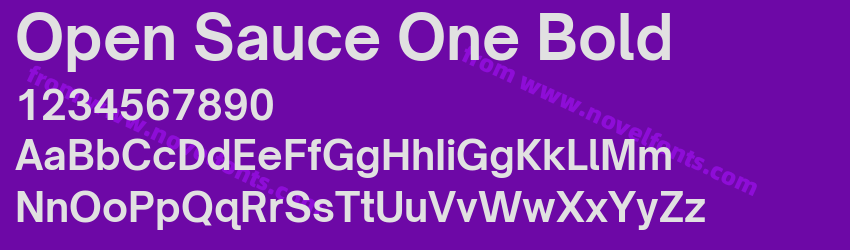 Open Sauce One BoldPreview Open Sauce One BoldPreview