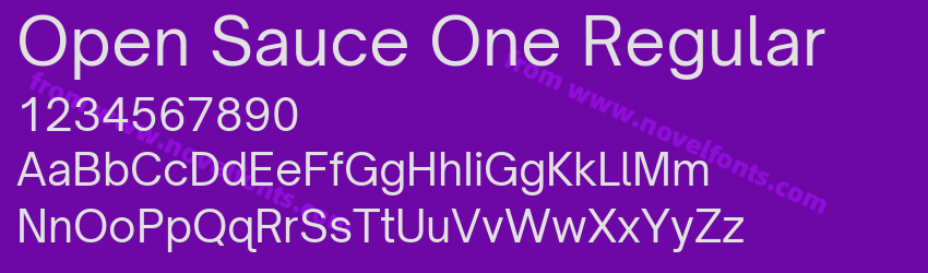 Open Sauce One RegularPreview Open Sauce One RegularPreview