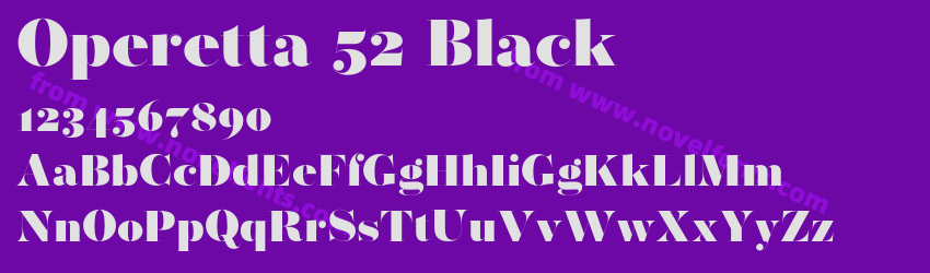 Operetta 52 BlackPreview Operetta 52 BlackPreview