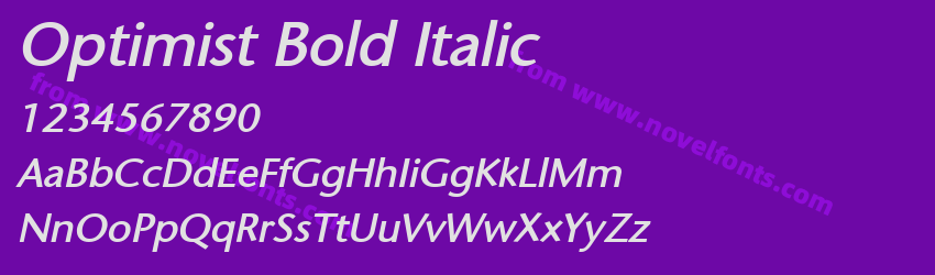 Optimist Bold ItalicPreview Optimist Bold ItalicPreview