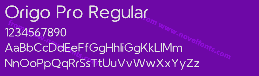 Origo Pro RegularPreview Origo Pro RegularPreview