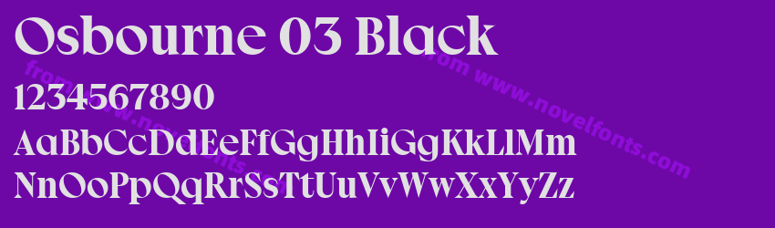 Osbourne 03 BlackPreview Osbourne 03 BlackPreview