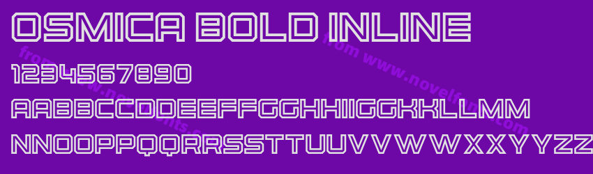 Osmica Bold InlinePreview Osmica Bold InlinePreview