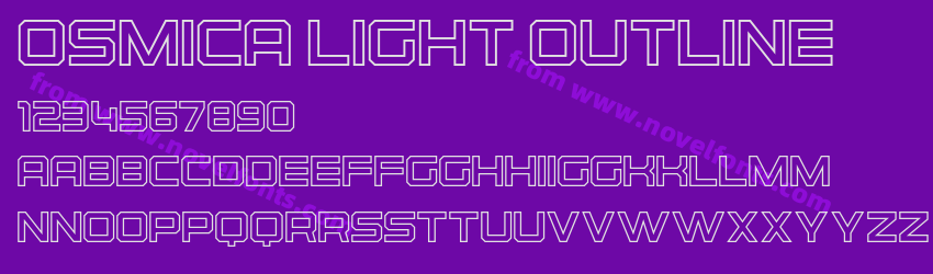 Osmica Light OutlinePreview Osmica Light OutlinePreview