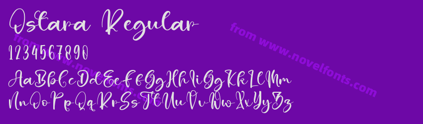 Ostara RegularPreview Ostara RegularPreview