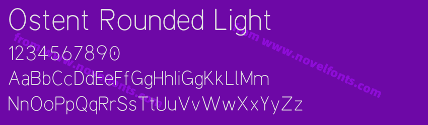 Ostent Rounded LightPreview Ostent Rounded LightPreview