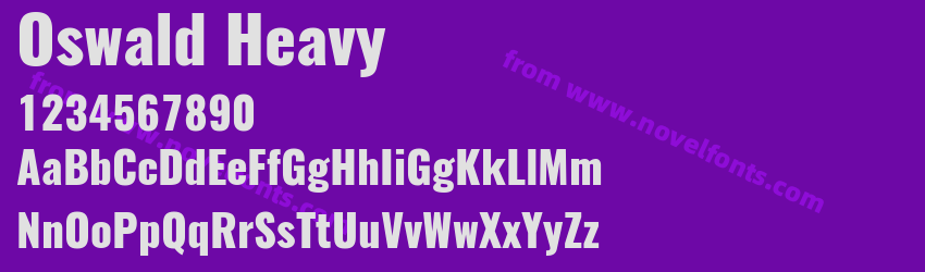 Oswald HeavyPreview Oswald HeavyPreview