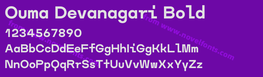 Ouma Devanagari BoldPreview Ouma Devanagari BoldPreview