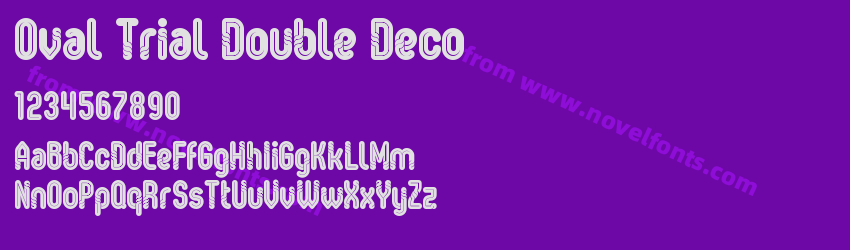 Oval Trial Double DecoPreview Oval Trial Double DecoPreview