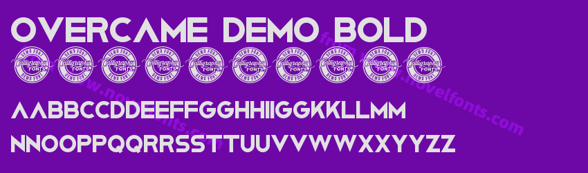 Overcame Demo BoldPreview Overcame Demo BoldPreview