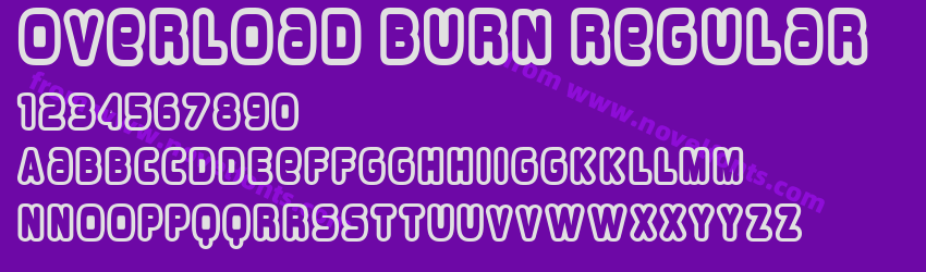 Overload Burn RegularPreview Overload Burn RegularPreview