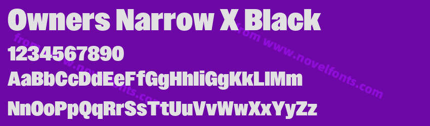 Owners Narrow X BlackPreview
