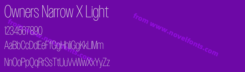 Owners Narrow X LightPreview