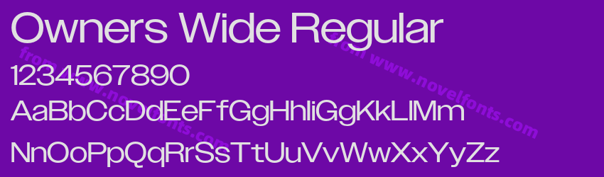 Owners Wide RegularPreview