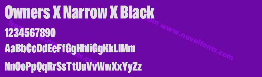 Owners X Narrow X BlackPreview