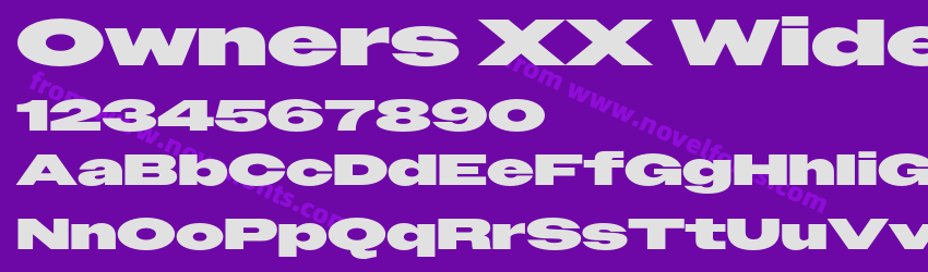 Owners XX Wide BlackPreview